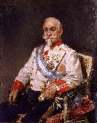 Ignacio Pinazo Camarlench Retrato del Conde Guaki oil painting on canvas